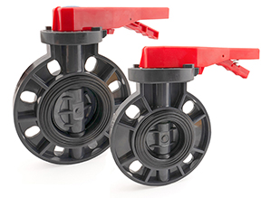 Imperial Grey PVC Butterfly Valve