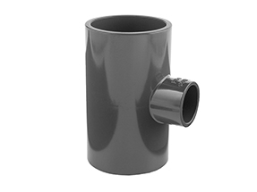 Metric Grey PVC Reducing Tee