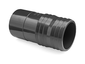 Metric Grey PVC Hose Spigot Adaptor